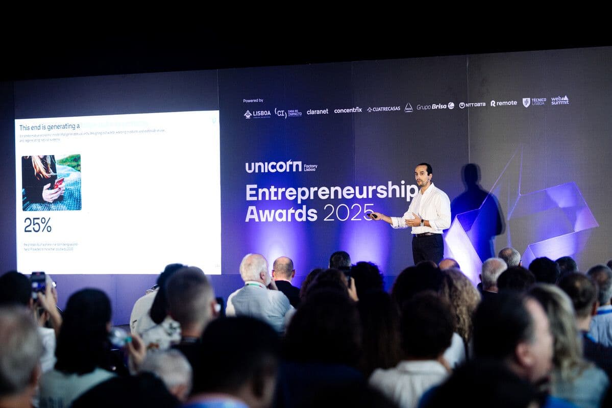 The LoopOS team at the Entrepreneurship Awards 2025.
